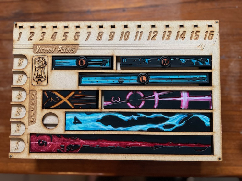 The first box's ruler tray