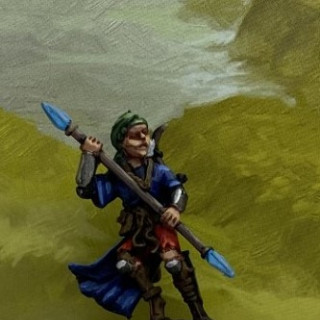 Salute 51 Mini, Frostgrave Beastwarden, Frostgrave Heritor, Rythali-in, Expiatrix from Raging Heroes