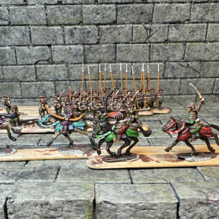 Painting up 10mm Samurai & Ashigaru