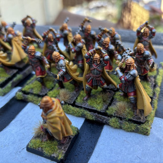 Square based ASOIAF Gold Cloaks