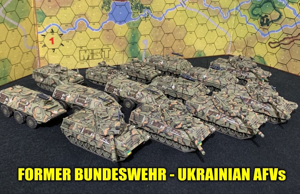 Former Bundeswehr - Ukrainian AFVs 2023-24