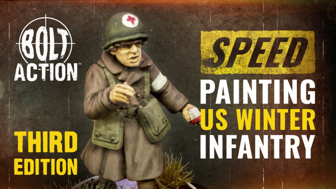 How To Paint WW2 US Winter Infantry For Bolt Action 3rd Edition