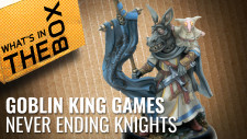 Unboxing: Moonstone – Never Ending Knights | Goblin King Games