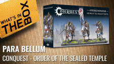 Unboxing: Hundred Kingdoms Order Of The Sealed Temple | Para Bellum Games