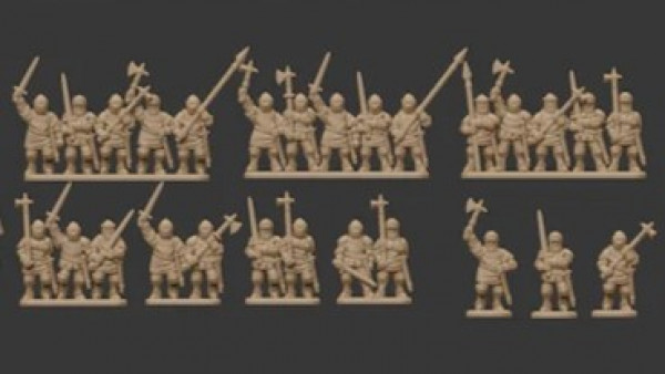 More Grand Battle Scale Azincourt Previews From Wargames Atlantic