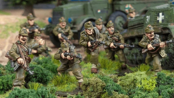 Fight In The Mountains With New WW2 Bolt Action Hungarians