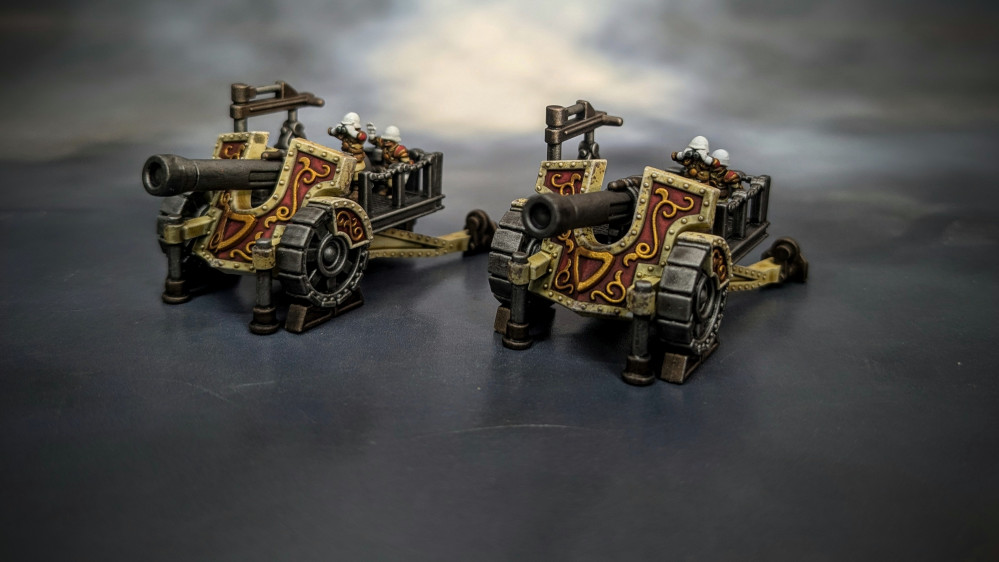 Elmir paints Armoured Clash: Land warfare in the Dystopian Age.