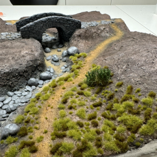 7: Adding grass and vegetation - Board#1