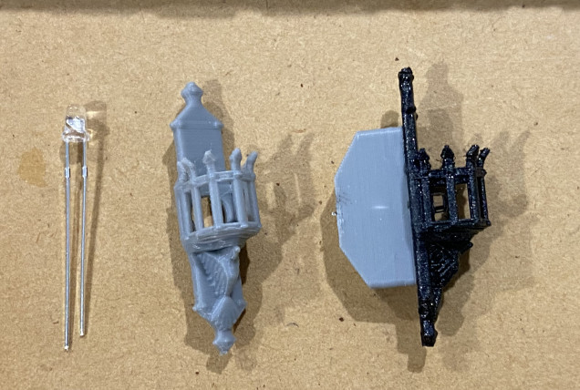 Tower tops and light assembly