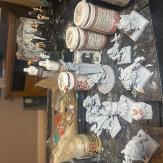 Next Unit on the painting table