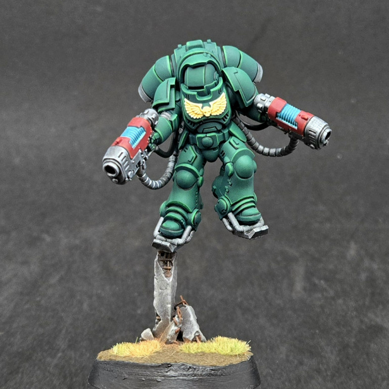 Dark Angles Primaris Inceptors and Landraider