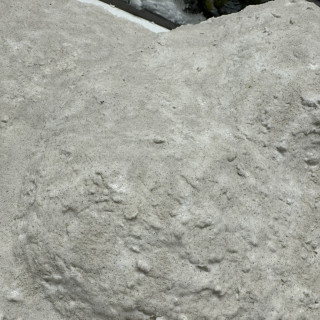 4: Making the soil - Sculptamold and sand (Lots of sand) and placing the stones