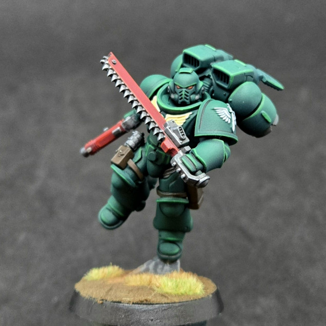 Dark Angles jump pack intercessors