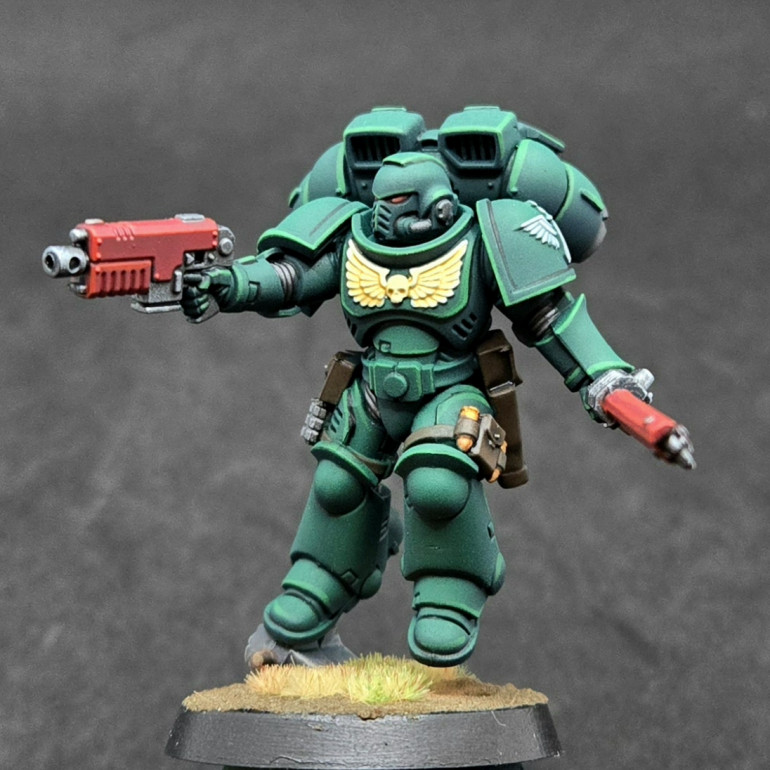 Dark Angles jump pack intercessors