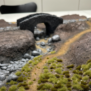 7: Adding grass and vegetation - Board#1