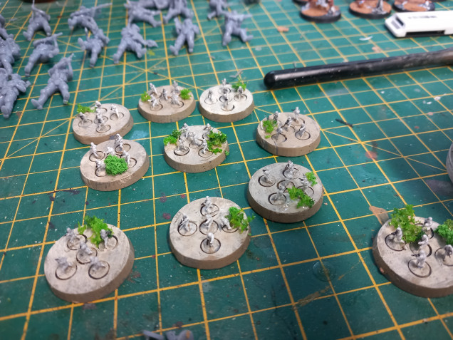 Troopers painted