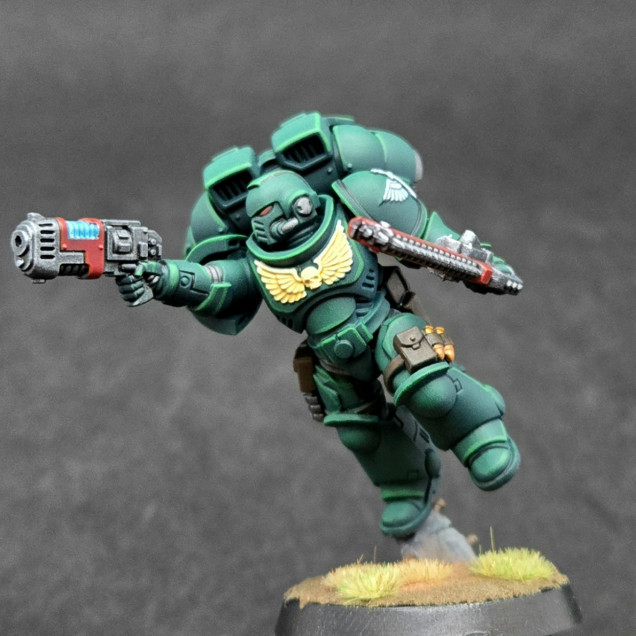 Dark Angles jump pack intercessors