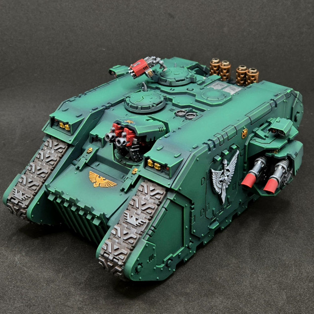 Dark Angles Primaris Inceptors and Landraider