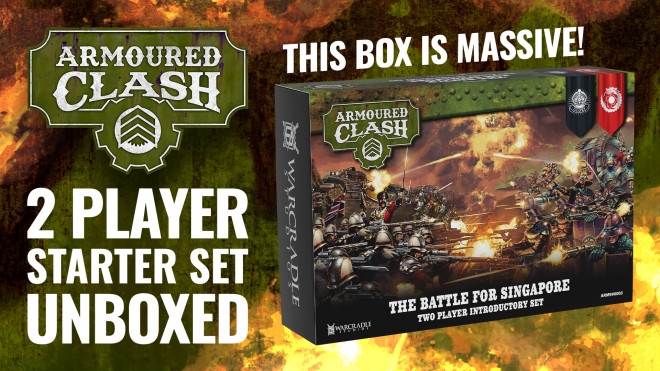 Best Intro To Armoured Clash: The Battle For Singapore – Two Player Introductory Set