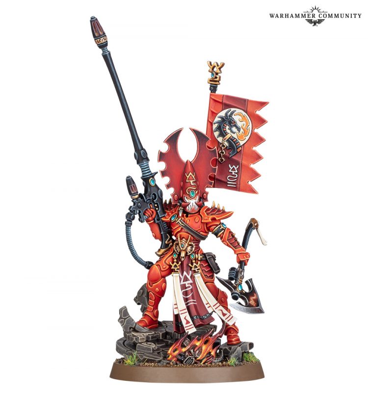 Aeldari - Phoenix Lord Lhykhis - Warhammer 40000 Games Workshop - Nuovo