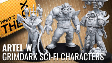 Unboxing: New Grimdark Sci-Fi Characters | Artel W Miniatures