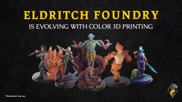 Eldritch Foundry Evolving With Colour 3D Printing Kickstarter