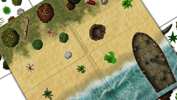 Grab The Terrain Set From Loke BattleMats For Your TTRPGs!