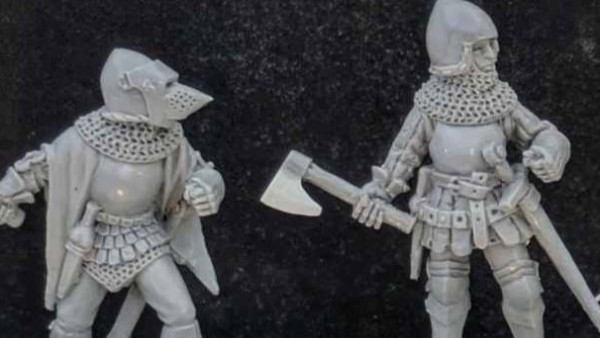 New Early 15th Century Men-At-Arms From Claymore Castings!