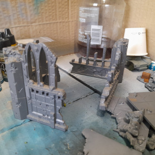 Starting the ruined chapel