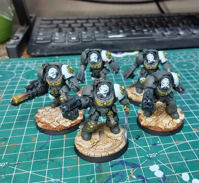 Space Marines - Terminator squad