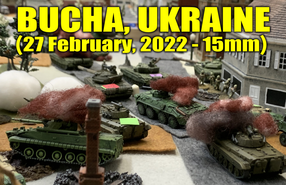 Bucha, Ukraine - 27 Feb 2022 - 15mm