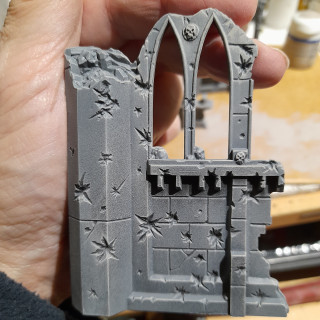 Starting the ruined chapel