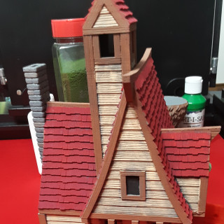 The Completed Baba Yaga's Wandering Hut