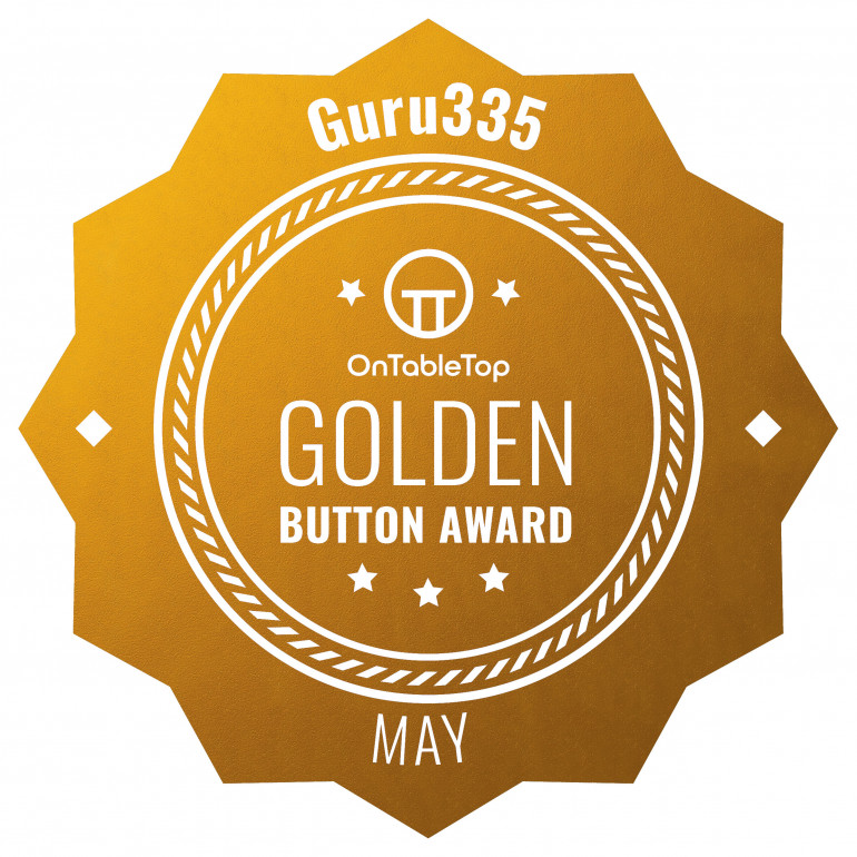 I forgot to share that I received a Golden Button for this project!