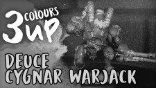 How To Paint Cygnar Deuce Warjack For Warmachine | Steamforged Games