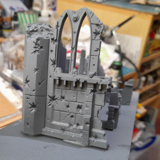 Starting the ruined chapel