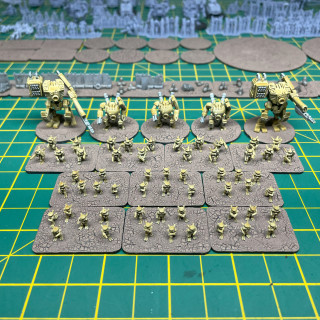 #UPDATE 5 - Painting Bases, PVA and Agrellan Earth