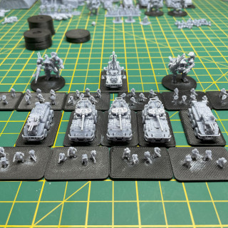 #UPDATE 2 - Printed Models and Bases