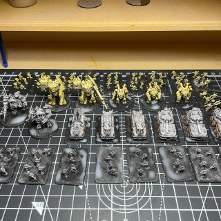 #UPDATE 5 - Painting Bases, PVA and Agrellan Earth