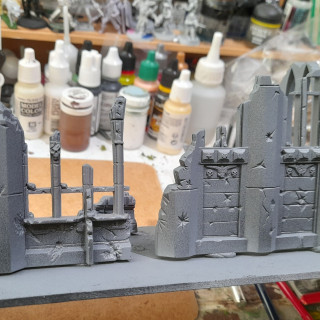 Starting the ruined chapel