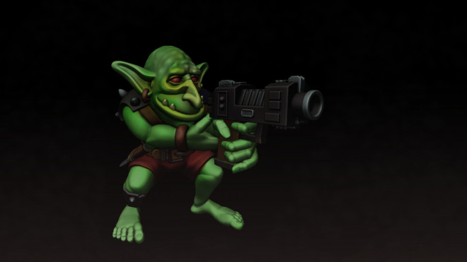 Goblins in Nostalgic style (3d printable)