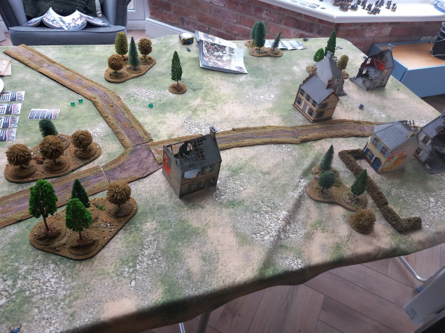 Our second game included cavalry and artillery  which introduced a whole bunch of challenges. The french hussars rushed to claim an objective and usedcall four points to get ahead in the victorypoints becausethey knew prussian cavalrywould soon contest it .