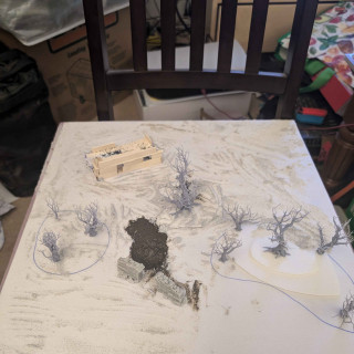 DicemongerEnkidu's 15mm En Garde! Table build. Terrainfest 2024