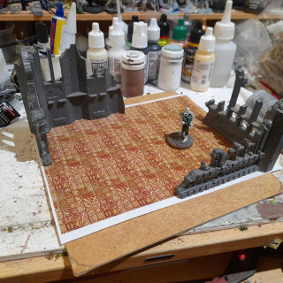 Starting the ruined chapel