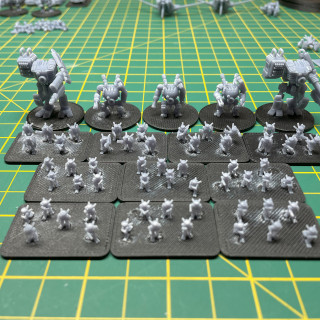 #UPDATE 2 - Printed Models and Bases