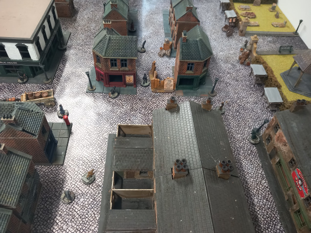 We had a go at the quick start scenario where Jack the ripper attempts to murder four of the ten civilians walking randomly around the city streets. In hot pursuit is sherlock and watson