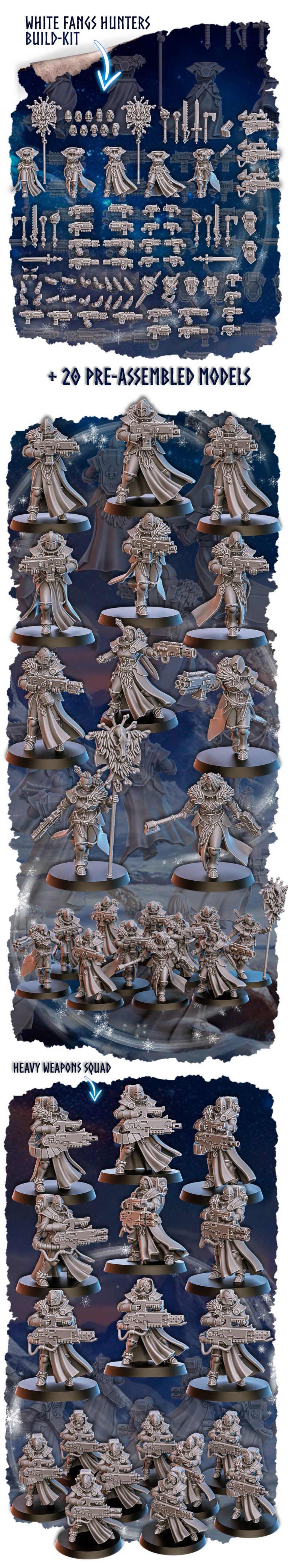 Sacred Sisters - Stormpride - Valkyries Squad (x5