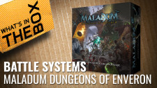 Unboxing: Maladum – Dungeons Of Enveron Starter Set | Battle Systems