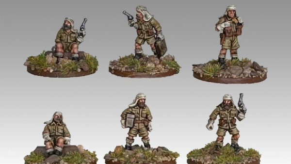 Recruit New 15mm Desert Infantry From Slave 2 Gaming