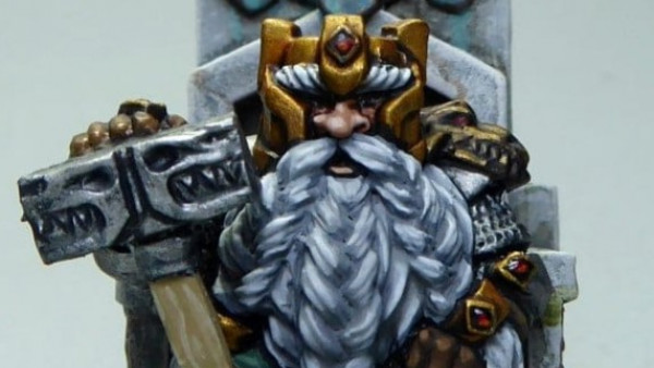 Add Macrocosm’s Mighty 28mm Dwarven King To Your Throng